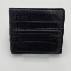 💯 AUTH. Gucci brown leather bifold